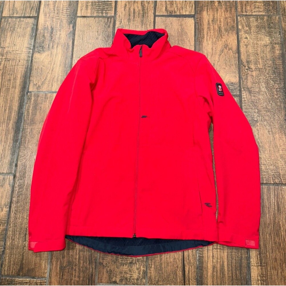 Chick-fil-A Team Style Red Full Zip Jacket Work Uniform Unisex Medium OOBE